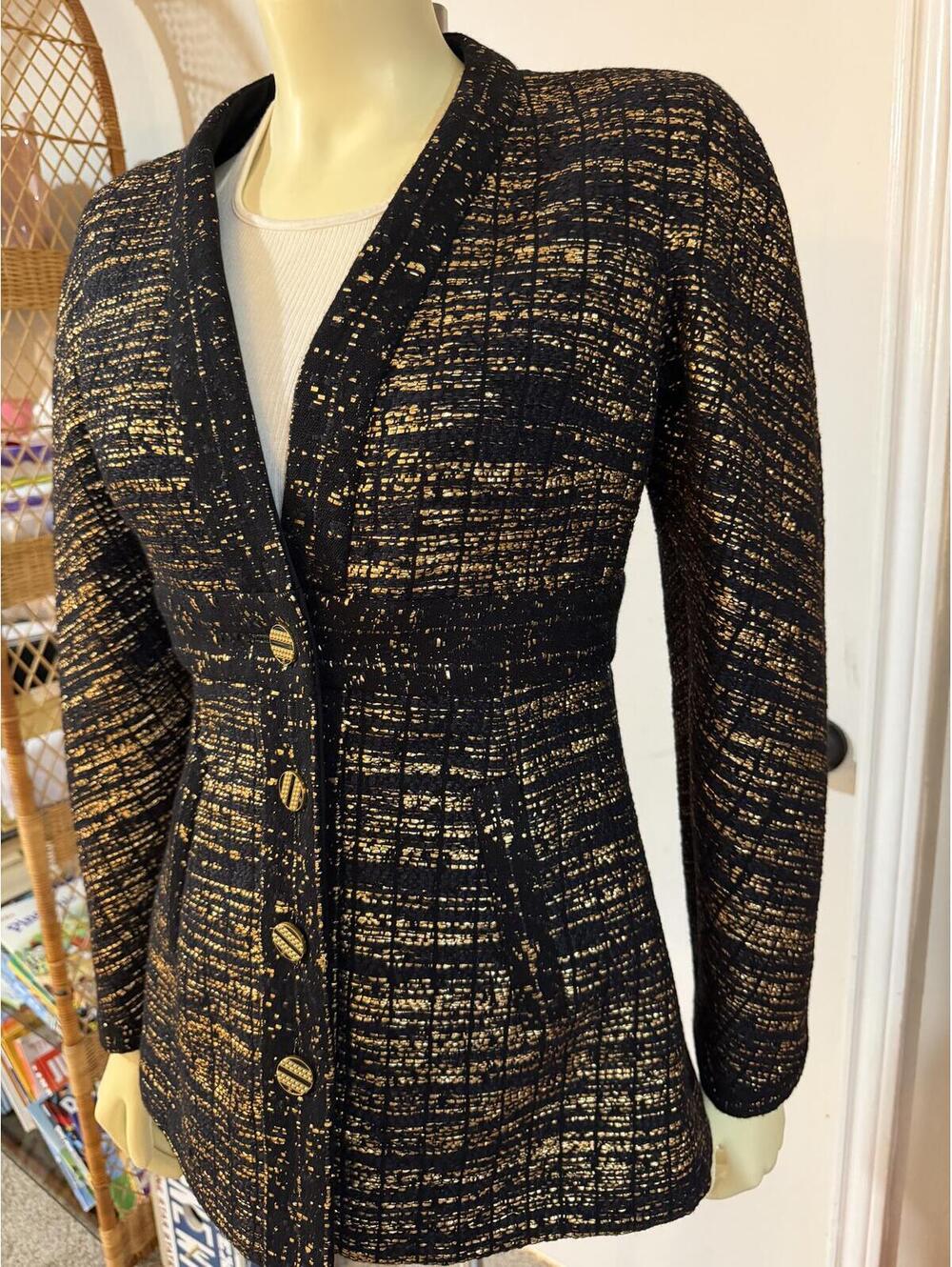 CHANEL Paris Authentic Blazer/Jacket Lagerfeld’s final collection FR 36 US 4